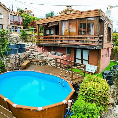 Cabana Vila Do Mar Baiona Exterior foto
